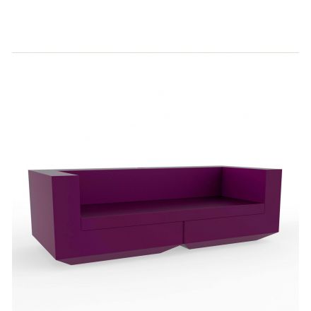 Vela Sofa  de Vondom color basic plum