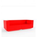 Vela Sofa  de Vondom color basic rojo