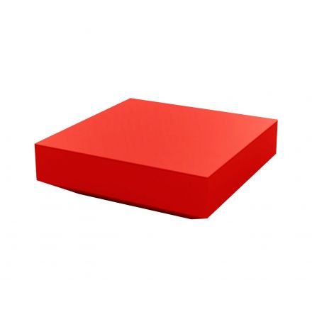 Vela Mesa Sofa  de Vondom color lacado brillo rojo