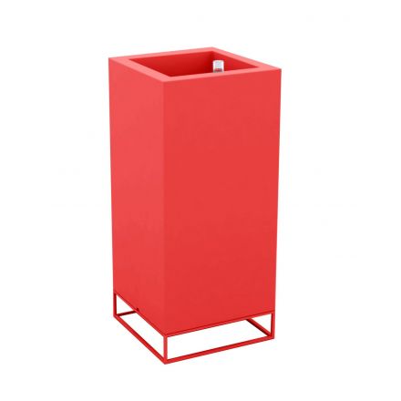 Vela Cubo Alto  de Vondom color basic rojo