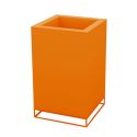 Vela Cubo Alto  de Vondom color basic naranja