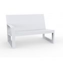 Frame Sofa Modulo Derecho de Vondom color basic blanco