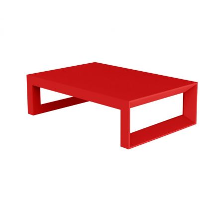 Frame Mesa Sofa  de Vondom color basic rojo