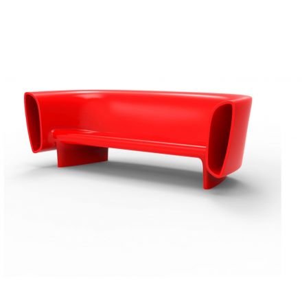 Bum-bum Sofa  de Vondom color lacado brillo rojo