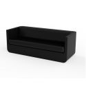 Ulm Sofa  de Vondom color basic negro