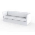 Ulm Sofa  de Vondom color lacado brillo blanco