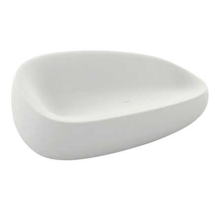 Stone Sofa  de Vondom color basic blanco