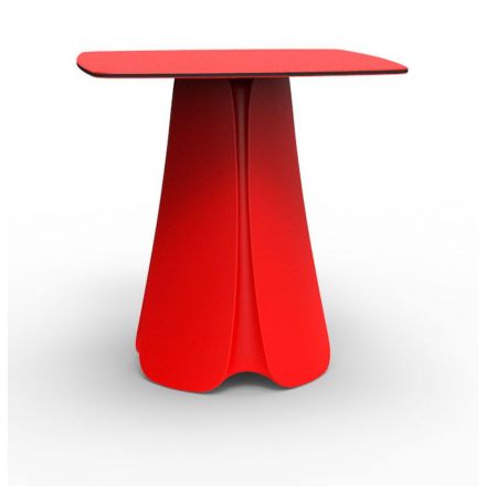 Pezzettina Mesa  de Vondom color basic rojo