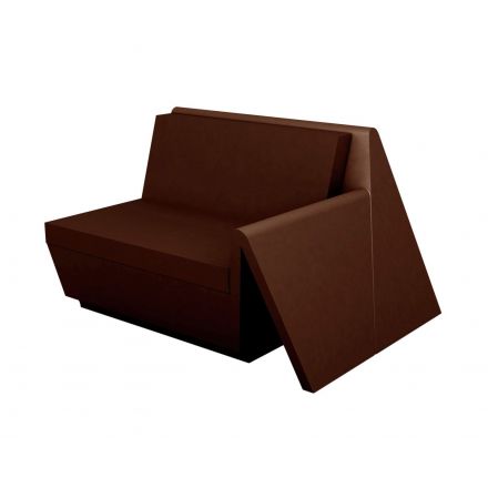 Rest Sofa Mod Izquierdo  de Vondom color basic bronce