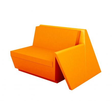 Rest Sofa Mod Izquierdo  de Vondom color basic naranja