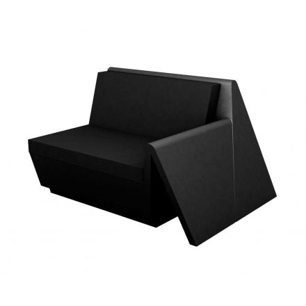 Rest Sofa Mod Izquierdo  de Vondom color basic negro