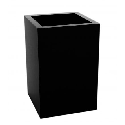 Cubo Alto Nano de Vondom color lacado brillo negro