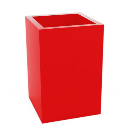 Cubo Alto Nano de Vondom color lacado brillo rojo