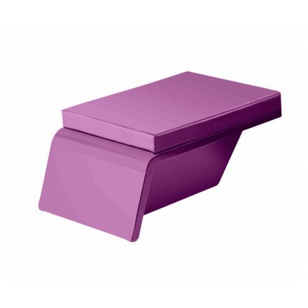 Rest Chaise Longue  de Vondom color basic plum