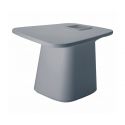 Moma Mesa de Vondom color basic acero Moma Mesa de Vondom color basic acero