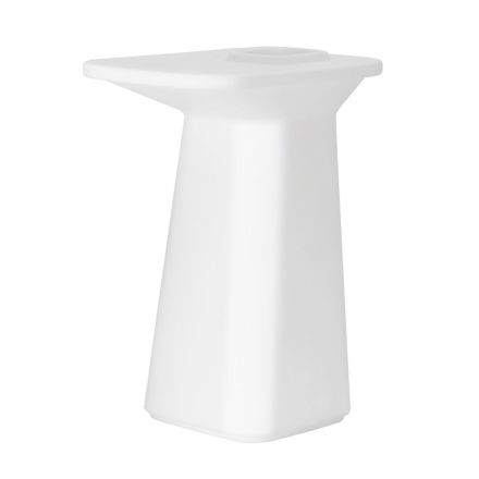 Moma Mesa Alta  de Vondom color lacado brillo blanco