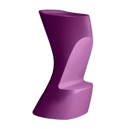 Moma Taburete  de Vondom color basic plum
