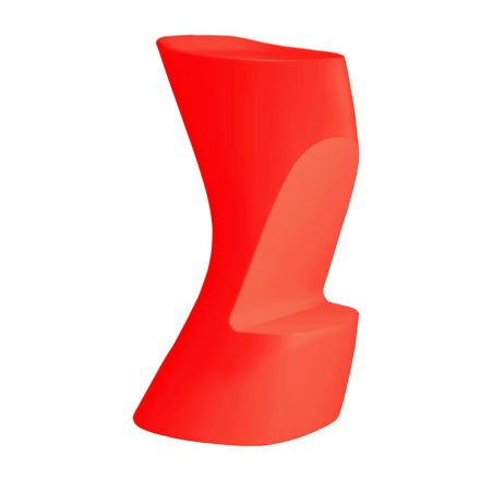Moma Taburete  de Vondom color basic rojo