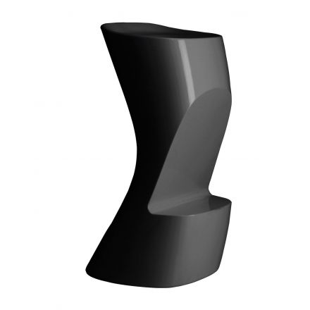 Moma Taburete  de Vondom color lacado brillo negro
