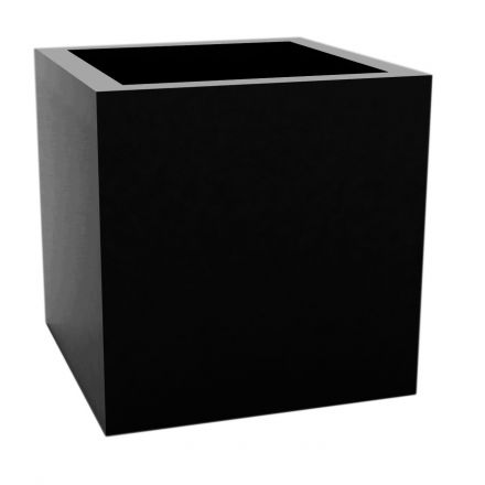 Cubo  de Vondom color lacado brillo negro
