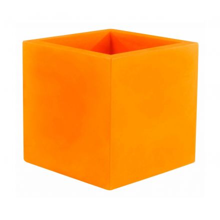 Cubo  de Vondom color basic naranja