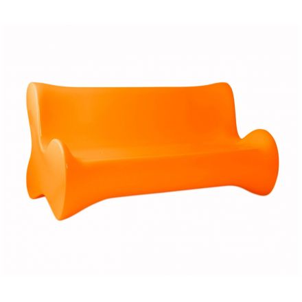 Doux Sofa  de Vondom color basic naranja