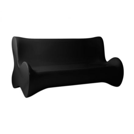 Doux Sofa  de Vondom color lacado brillo negro
