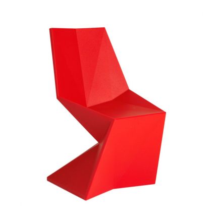 Vertex Silla  de Vondom color basic rojo