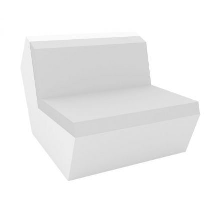 Faz Sofa Mod Central de Vondom color basic blanco