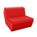 Faz Sofa Mod Central de Vondom color basic rojo
