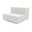 Vela Sofa Mod Central  de Vondom color basic blanco