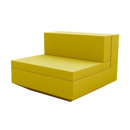 Vela Sofa Mod Central  de Vondom color basic pistacho