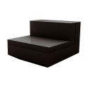Vela Sofa Mod Central  de Vondom color lacado brillo negro