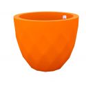 Vases Macetero  de Vondom color basic naranja