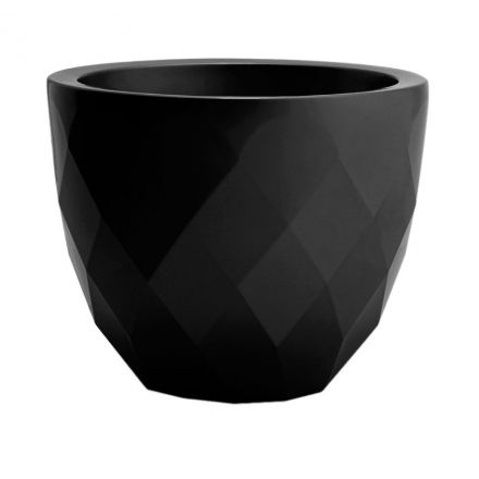 Vases Macetero  de Vondom color lacado brillo negro