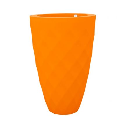 Vases Macetero  de Vondom color basic naranja