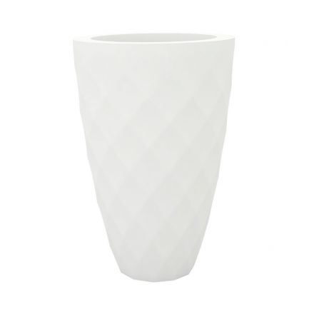 Vases Macetero  de Vondom color basic blanco