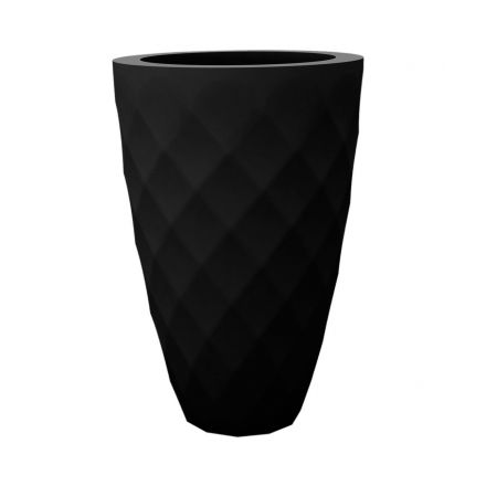 Vases Macetero  de Vondom color basic negro