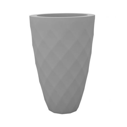 Vases Nano Macetero  de Vondom color basic acero