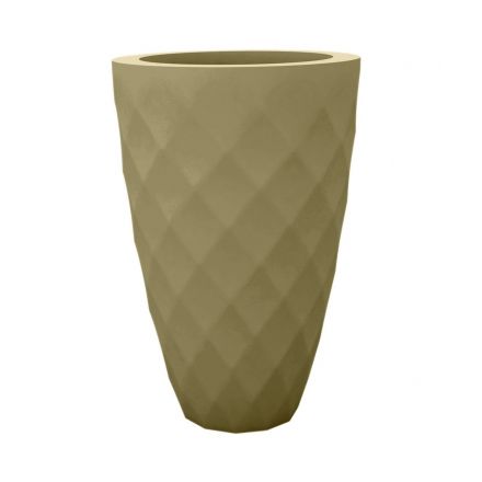 Vases Nano Macetero  de Vondom color basic kakhi