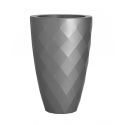 Vases Nano Macetero  de Vondom color lacado brillo antracita