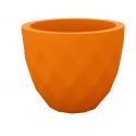 Vases Nano Macetero  de Vondom color basic naranja