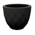Vases Nano Macetero  de Vondom color basic negro