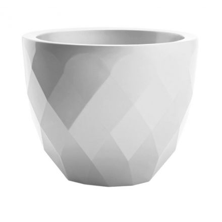 Vases Nano Macetero  de Vondom color lacado brillo blanco