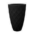 Vases Nano Macetero  de Vondom color basic negro