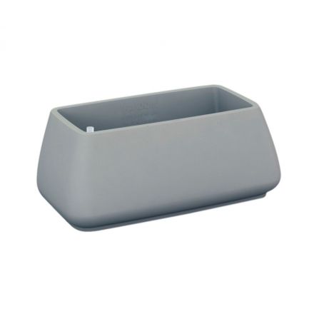 Momas Macetas  de Vondom color basic acero
