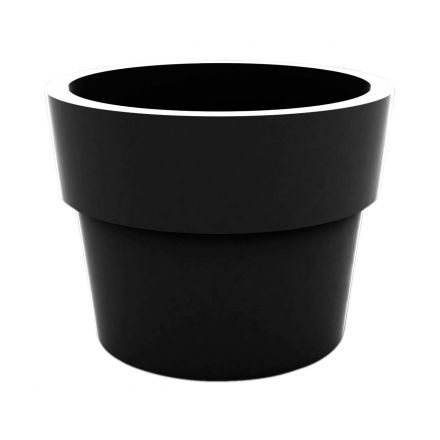 Vaso  de Vondom color lacado brillo negro