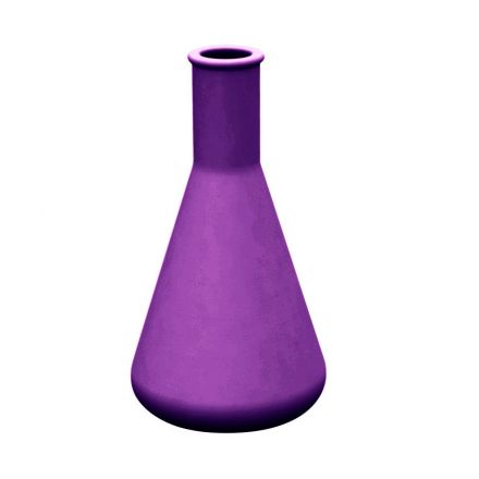Chemistubes Erlenmeyer  de Vondom color basic plum