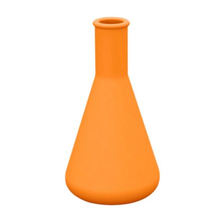 Chemistubes Erlenmeyer  de Vondom color basic naranja