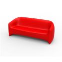 Blow Sofa  de Vondom color basic rojo